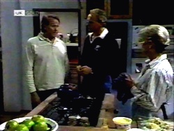 Doug Willis, Jim Robinson, Helen Daniels in Neighbours Episode 1416