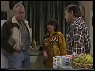 Jim Robinson, Pam Willis, Doug Willis in Neighbours Episode 