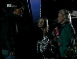 David Kazalian, Lucy Robinson, Helen Daniels in Neighbours Episode 