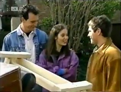 Stephen Gottlieb, Beth Brennan, Mark Gottlieb in Neighbours Episode 