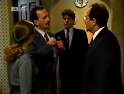 Julie Martin, Detective Morley, Philip Martin in Neighbours Episode 2003