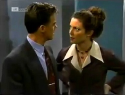 Paul Robinson, Gaby Willis in Neighbours Episode 2004