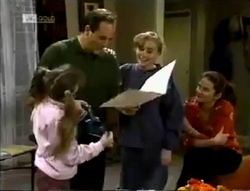 Hannah Martin, Philip Martin, Debbie Martin, Julie Martin in Neighbours Episode 2005