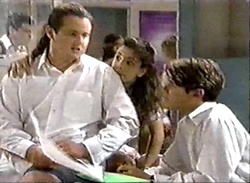 Toadie Rebecchi, Hannah Martin, Lance Wilkinson in Neighbours Episode 