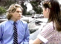 Justin Black, Anne Wilkinson in Neighbours Episode 