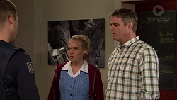 Mark Brennan, Xanthe Canning, Gary Canning in Neighbours Episode 