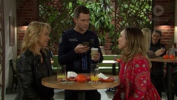 Steph Scully, Mark Brennan, Sonya Rebecchi in Neighbours Episode 7443