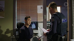 Constable Miles Doughty, Mark Brennan in Neighbours Episode 7446