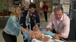 Steph Scully, Mark Brennan, Karl Kennedy in Neighbours Episode 