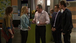 Sonya Rebecchi, Steph Scully, Karl Kennedy, Aaron Brennan, Tyler Brennan in Neighbours Episode 