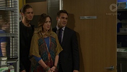 Tyler Brennan, Sonya Rebecchi, Aaron Brennan in Neighbours Episode 7448