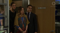 Tyler Brennan, Sonya Rebecchi, Aaron Brennan in Neighbours Episode 