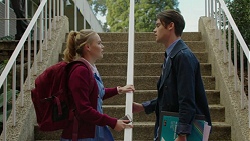 Xanthe Canning, Ben Kirk in Neighbours Episode 