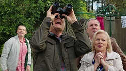 Toadie Rebecchi, Gary Canning, Sheila Canning, Karl Kennedy in Neighbours Episode 