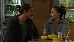 Tyler Brennan, Paige Novak in Neighbours Episode 