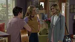 Ben Kirk, Xanthe Canning, Madison Robinson in Neighbours Episode 7454