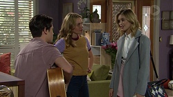 Ben Kirk, Xanthe Canning, Madison Robinson in Neighbours Episode 