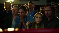 Toadie Rebecchi, Tyler Brennan, Piper Willis, Brad Willis in Neighbours Episode 7454