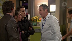 Brad Willis, Paige Novak, Aaron Brennan, Karl Kennedy in Neighbours Episode 