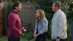 Brad Willis, Piper Willis, Toadie Rebecchi in Neighbours Episode 7458