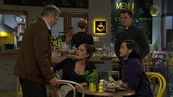 Karl Kennedy, Paige Novak, Jack Callahan, David Tanaka in Neighbours Episode 