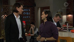 Leo Tanaka, David Tanaka, Paul Robinson in Neighbours Episode 7460