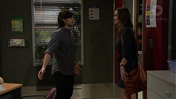 David Tanaka, Amy Williams in Neighbours Episode 7464