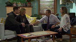 Mark Brennan, Steph Scully, Toadie Rebecchi, Sonya Rebecchi in Neighbours Episode 