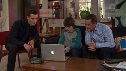 Jack Callahan, Jimmy Williams, Paul Robinson in Neighbours Episode 7472