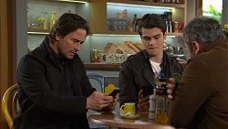 Brad Willis, Ben Kirk, Karl Kennedy in Neighbours Episode 7472