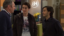 Karl Kennedy, Ben Kirk, David Tanaka in Neighbours Episode 