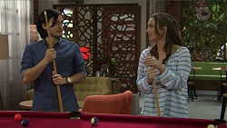 David Tanaka, Amy Williams in Neighbours Episode 7475