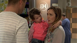 Mark Brennan, Nell Rebecchi, Sonya Rebecchi in Neighbours Episode 