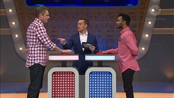 Gary Canning, Grant Denyer, Raj Gupta in Neighbours Episode 