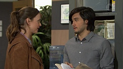 Amy Williams, David Tanaka in Neighbours Episode 