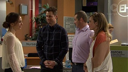 Victoria Lamb, Mark Brennan, Toadie Rebecchi, Sonya Rebecchi in Neighbours Episode 7479