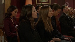 Elly Conway, Paige Novak, Piper Willis, Tyler Brennan in Neighbours Episode 