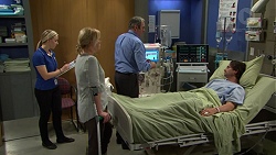 Lauren Turner, Karl Kennedy, Brad Willis in Neighbours Episode 7480