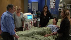 Karl Kennedy, Lauren Turner, Paige Novak, Brad Willis, Piper Willis in Neighbours Episode 