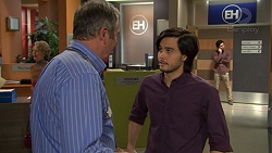 Karl Kennedy, David Tanaka in Neighbours Episode 7480