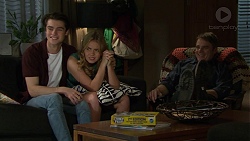 Ben Kirk, Xanthe Canning, Gary Canning in Neighbours Episode 