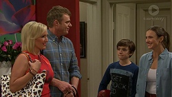 Brooke Butler, Gary Canning, Jimmy Williams, Amy Williams in Neighbours Episode 