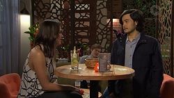 Paige Novak, David Tanaka in Neighbours Episode 