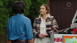 David Tanaka, Amy Williams in Neighbours Episode 7484