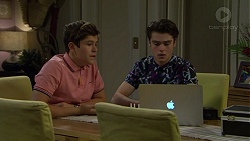 Angus Beaumont-Hannay, Ben Kirk in Neighbours Episode 7485