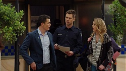 Jack Callahan, Mark Brennan, Simone Bader in Neighbours Episode 7488