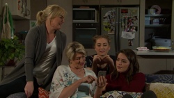 Lauren Turner, Kathy Carpenter, Piper Willis, Paige Novak in Neighbours Episode 