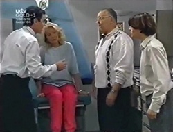 Karl Kennedy, Madge Bishop, Harold Bishop, Paul McClain in Neighbours Episode 