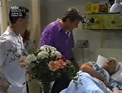 Geoff Burke, Ben Atkins in Neighbours Episode 