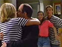 Ruth Wilkinson, Philip Martin, Anne Wilkinson, Billy Kennedy in Neighbours Episode 3006